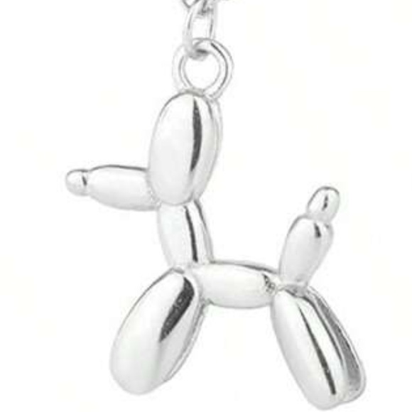 🪷 Balloon Dog Charm Necklace - Picture 2 of 3